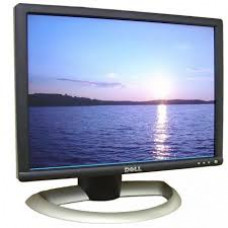 Dell Monitor 17" TFT LCD Viewable 17" 16:10 1280 X 1024 0.264 Mm 75 Hz Black And Silver DVI-D And VGA (HD-15) With Stand 1703FPT