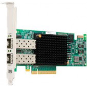 Lenovo ThinkServer LPe16002B Dual-port 16 Gb Fibre Channel HBA By Emulex - 2 X FC - PCI Express 3.0 - 16 Gbps 4XB0F28650