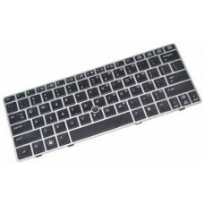 HP Keyboard W/Pointing Stick US For 2570P 696693-001