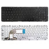HP Keyboard 15-D076NR Palmrest Keyboard Toucad RGP Us 750196-001