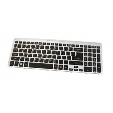Acer Keyboard V5-571P ORIGINAL OEM KEYBOARD BACKLIT W/ SILVER KEYBOARD NK.I1717.07X