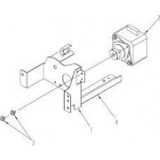 HP ADF Exit Motor Assembly - Includes Motor, Mounting Brackets PF2307K218NI