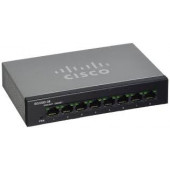 Cisco Switch 8-Port Gigabit PoE Switch 4 PoE Ports w/ 33.6W ded SG100D-08-NA