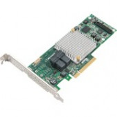 Adaptec Series 8 RAID Adapters - 12Gb/s SAS - PCI Express 3.0 x8 - Plug-in Card - RAID Supported - 0, 1, 1E, 5, 6, 10, 50, 60 RAID Level - 8 Total SAS Port(s) - 2 SAS Port(s) Internal 2277500-R
