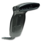 Manhattan Contact CCD Barcode Scanner - Cable Connectivity - 300 scan/s - 3.94" Scan Distance - CCD - Black 460866