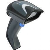 Datalogic Gryphon GD4132 Handheld Barcode Scanner - Cable Connectivity - 325 scan/s - 1D - CCD - Black, Gray - TAA Compliance GD4132-BK-C066