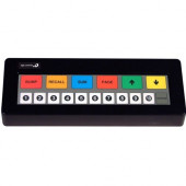 Bematech Logic Controls KB1700B-BK-RJRJ POS Keypad - 17 Keys - RJ-11 - Black - TAA Compliance KB1700B-BK-RJRJ