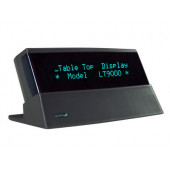 Bematech Logic Controls LT(X)9000 Table Top Display - Green Blue - VFD - 20 x 2 - USB - Gray LTX9000-UP