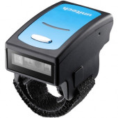 Unitech MS650 Bluetooth 1D Ring Scanner - Wireless Connectivity - 400 scan/s - 1D - CCD - Bluetooth - Blue, Black - TAA Compliance MS650-5UBB00-SG