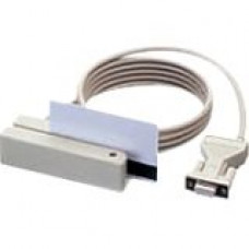 Uniform Industrial MSR112A Magnetic Stripe Reader - High Coercivity (HiCo), Low Coercivity (LoCo) - Triple Track - Serial - Black - RoHS, TAA Compliance MSR112A-33WBKNR