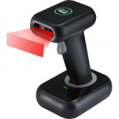 Adesso 2D Handheld Wireless Barcode Scanner - Wireless Connectivity - 120 scan/s - 2D - CMOS - , Radio Frequency - Black - TAA Compliance NUSCAN2700R
