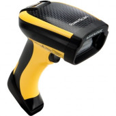 Datalogic PowerScan PM9300 Handheld Barcode Scanner - Wireless Connectivity - 35 scan/s - 1D - Laser - , Radio Frequency - Yellow, Black PM9300-AR433RB