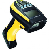 Datalogic PowerScan PM9300-DK Handheld Barcode Scanner - Wireless Connectivity - 35 scan/s - 1D - Laser - , Radio Frequency - Yellow, Black PM9300-DKAR910RB