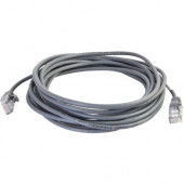 C2g 4ft Cat5e Snagless Unshielded (UTP) Slim Network Patch Cable - Gray - Slim Category 5e for Network Device - RJ-45 Male - RJ-45 Male - 4ft - Gray 01041