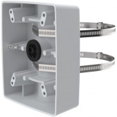 Axis T91B57 Pole Mount for Relay Module, Surveillance Cabinet - 66.14 lb Load Capacity 01470-001