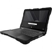 Gumdrop DropTech for Acer Chromebook Spin 511 (R753T) - For Acer Chromebook - Black - Shock Absorbing, Drop Resistant, Shock Resistant - Thermoplastic Polyurethane (TPU) Rubber, Thermoplastic Polyurethane (TPU), Polycarbonate - Rugged 01C008