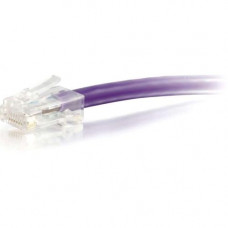 C2g -4ft Cat5e Non-Booted Unshielded (UTP) Network Patch Cable - Purple - Category 5e for Network Device - RJ-45 Male - RJ-45 Male - 4ft - Purple 00589