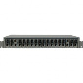 Omnitron Systems miConverter 18-Module 24VDC Powered Chassis - RoHS, WEEE Compliance 1026-1-W