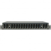 Omnitron Systems miConverter 18-Module 24VDC Powered Chassis - RoHS, WEEE Compliance 1026-1-W