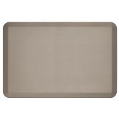 Ergoguys NEWLIFE ECO PRO ANTI FATIGUE MAT TAUPE 24X36 - Floor - 36" Length x 24" Width x 0.75" Thickness - Rectangle - Brushed Texture Design - Polyurethane Foam, Bio-Foam - Taupe 104-01-2436-8