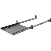 Rack Solution LIGHT DUTY ADJUSTABLE SLIDING SHELF: 4 POST SHELF; CAPACITY 75LBS; 18IN DEEP 115-5029