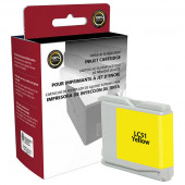 Clover Technologies Group CIG Remanufactured Yellow Ink Cartridge (Alternative for Brother LC51Y) (400 Yield) - TAA Compliance 116259