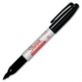 Newell Rubbermaid Sharpie Fine Point Industrial Marker - Fine Marker Point - Black - TAA Compliance 13601
