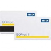 HID ISOProx II Card - Printable - RF Proximity Card - 3.37" Width x 2.13" Length - White - Polyvinyl Chloride (PVC) 1386LGSRV
