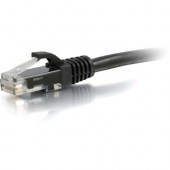 C2g -35ft Cat5e Snagless Unshielded (UTP) Network Patch Cable - Black - Category 5e for Network Device - RJ-45 Male - RJ-45 Male - 35ft - Black 00409