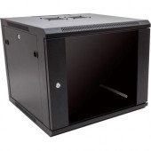 Rack Solution WALL MOUNT CABINET: SINGLE SECTION, 9U X 600MM X 600MM, INCLUDES LOCKABLE SIDE P - TAA Compliance 185-4760