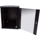 Innovation First Rack Solutions 9Ux 600 mmx 600mm Swing Out Wall Mount Cabinet - For LAN Switch, Patch Panel - 9U Rack Height x 19" Rack Width - Wall Mountable 185-4764