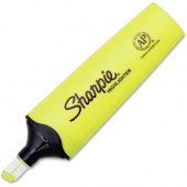 Newell Rubbermaid Sharpie Clear View Highlighter - Thin, Thick Marker Point - Chisel Marker Point Style - Fluorescent Yellow - 1 Each 1897847