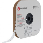 Velcro Companies VELCRO&reg; 192314 Cable Fastener - White - Nylon - TAA Compliance 192314