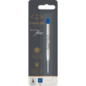 Newell Rubbermaid Parker Ballpoint Pen Refil - Fine Point - Blue Ink - 1 Each - TAA Compliance 1950368