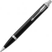 Newell Rubbermaid Parker Arrow Clip Stainless Steel Grip Ballpoint Pens - Fine Pen Point - Refillable - Black - Black Chrome Barrel - 1 Each 1975553