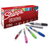 Newell Rubbermaid Sanford Fine Point Markers - Fine, Ultra Fine Marker Point - Chisel Marker Point Style - 115 / Box - TAA Compliance 1983255