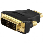 Monoprice DVI-D Single Link Male to HDMI Female Adapter - 1 x DVI-D (Single-Link) Male Digital Video - 1 x HDMI Female Digital Audio/Video 2029