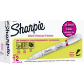 Newell Rubbermaid Sharpie Oil-based Paint Markers - Medium Marker Point - White Oil Based Ink - 12 / Dozen 2107614