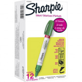 Newell Rubbermaid Sharpie Oil-based Paint Markers - Medium Marker Point - Green Oil Based Ink - 12 / Dozen 2107620