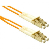 ENET 2M LC/LC Duplex Multimode 50/125 OM2 or Better Orange Fiber Patch Cable 2 meter LC-LC Individually Tested - Lifetime Warranty LC2-50-2M-ENC