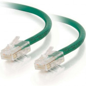 C2g -1ft Cat6 Non-Booted Unshielded (UTP) Network Patch Cable - Green - Category 6 for Network Device - RJ-45 Male - RJ-45 Male - 1ft - Green 04127