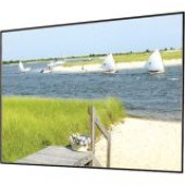 Draper Clarion Fixed Frame Projection Screen - 165" - 16:10 - Wall Mount - 91.5" x 144" - Matt White XT1000V - GREENGUARD Compliance 252197