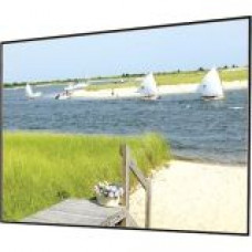 Draper Clarion Fixed Frame Projection Screen - 165" - 16:10 - Wall Mount - 91.5" x 144" - Matt White XT1000V - GREENGUARD Compliance 252197