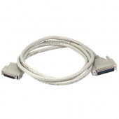 Monoprice 6FT DB-25(IEEE-1284) Male to Mini/Micro Centronic 36(HPCN36) Male Cable [IE] - 6 ft Parallel Data Transfer Cable for Printer - First End: 1 x DB-25 Male Parallel - Second End: 1 x Mini-Centronics Parallel - Shielding - Gold Plated Contact 257