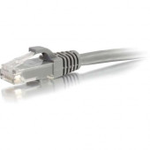 C2g -30ft Cat5e Snagless Unshielded (UTP) Network Patch Cable - Gray - Category 5e for Network Device - RJ-45 Male - RJ-45 Male - 30ft - Gray 00390