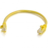 C2g -125ft Cat6 Snagless Unshielded (UTP) Network Patch Cable - Yellow - Category 6 for Network Device - RJ-45 Male - RJ-45 Male - 125ft - Yellow 27198