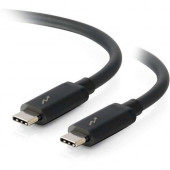 C2g 6ft USB C Cable - Thunderbolt 3 Cable - 20Gbps - M/M - 6 ft Thunderbolt Data Transfer Cable - Type C Male Thunderbolt 3 - Type C Male Thunderbolt 3 - 20 Gbit/s - Black - TAA Compliance 28842
