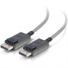 C2g 75ft 4K DisplayPort Cable - Active Optical Cable - AOC - 4K 60 Hz - 75 ft Fiber Optic A/V Cable for Audio/Video Device - First End: 1 x DisplayPort Male Digital Audio/Video - Second End: 1 x DisplayPort Male Digital Audio/Video - 21.6 Gbit/s - Support