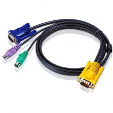 ATEN 30'' PS/2 KVM Cable with 3 in 1 SPHD - 30ft 2L-5210P