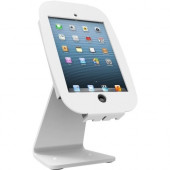 Compulocks Space iPad 360 - Rotating and Tilting iPad Enclosure Kiosk - White 303W235SMENW